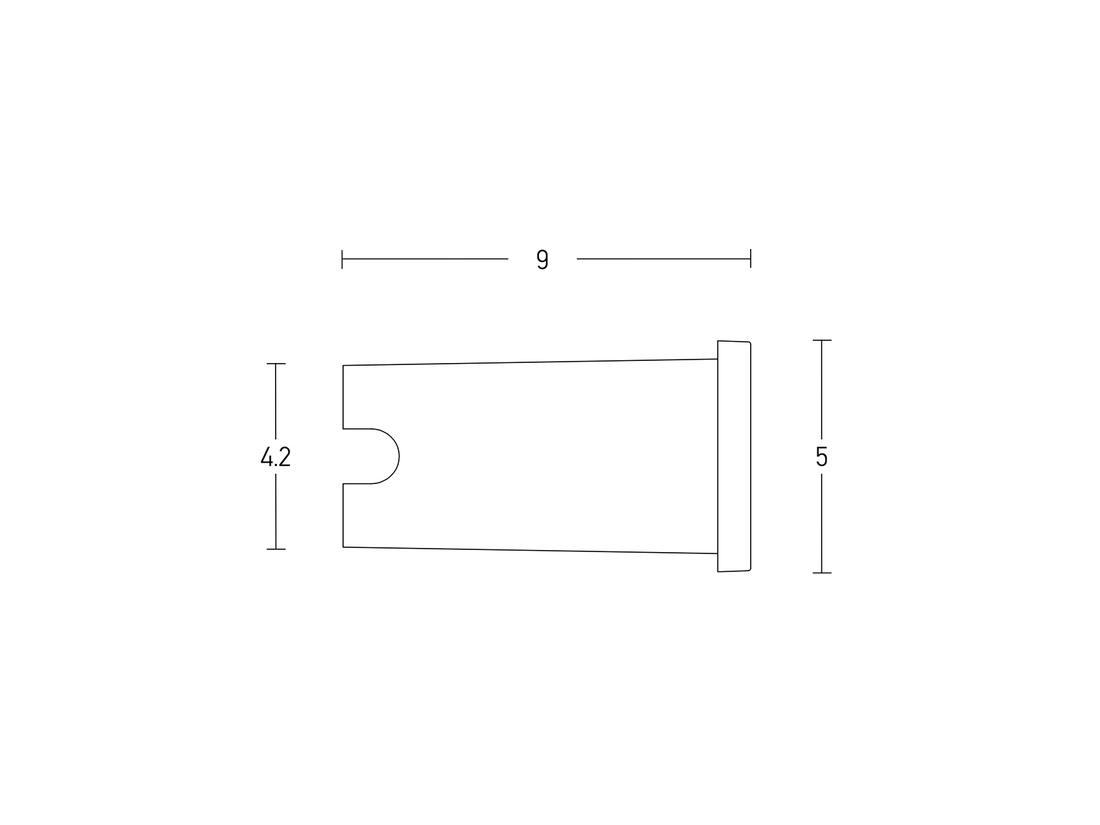 Pochozí LED svítidlo nerezová ocel, 2W, 3000K, ø5cm