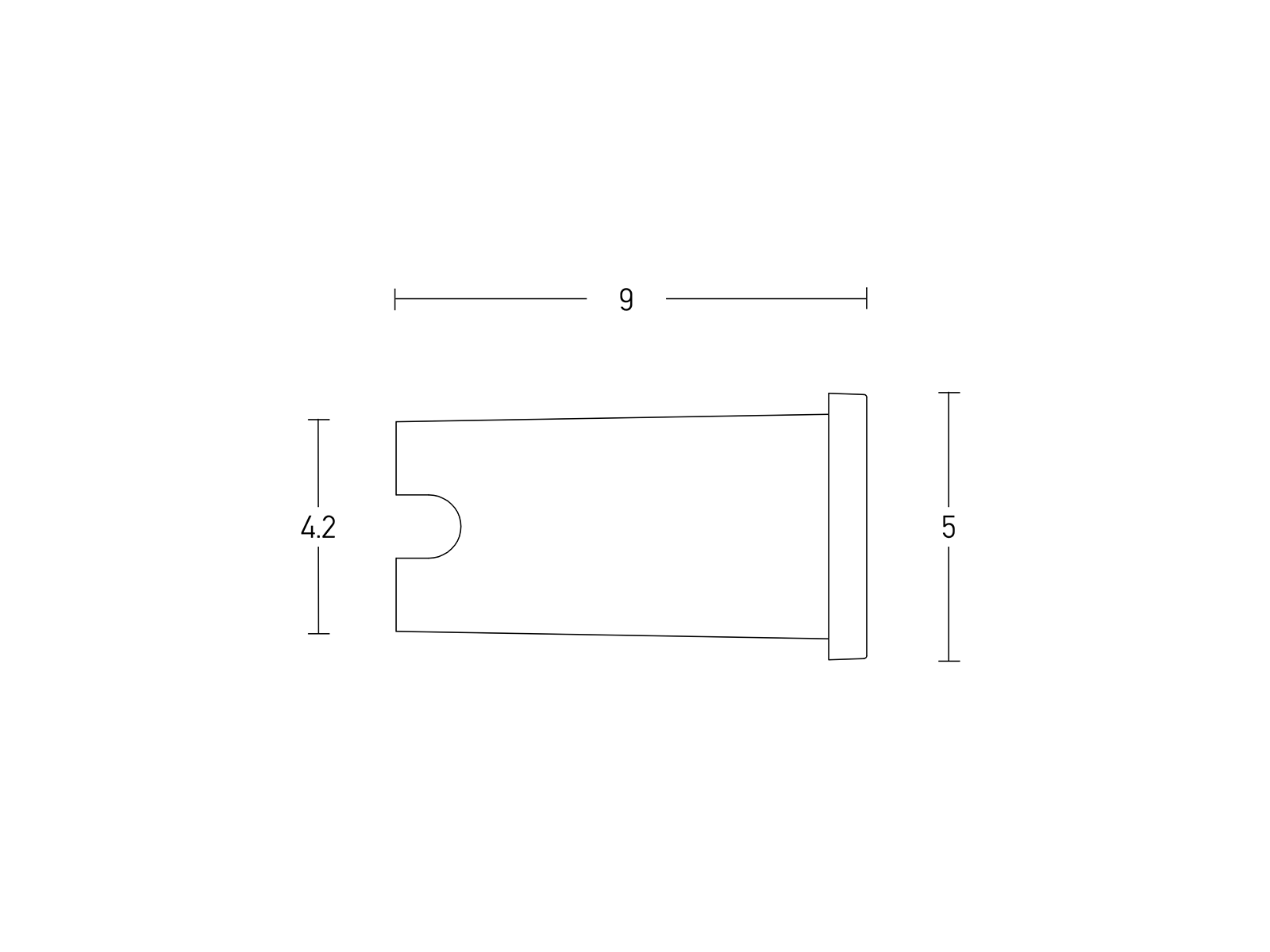 Pochozí LED svítidlo nerezová ocel, 2W, 3000K, ø5cm