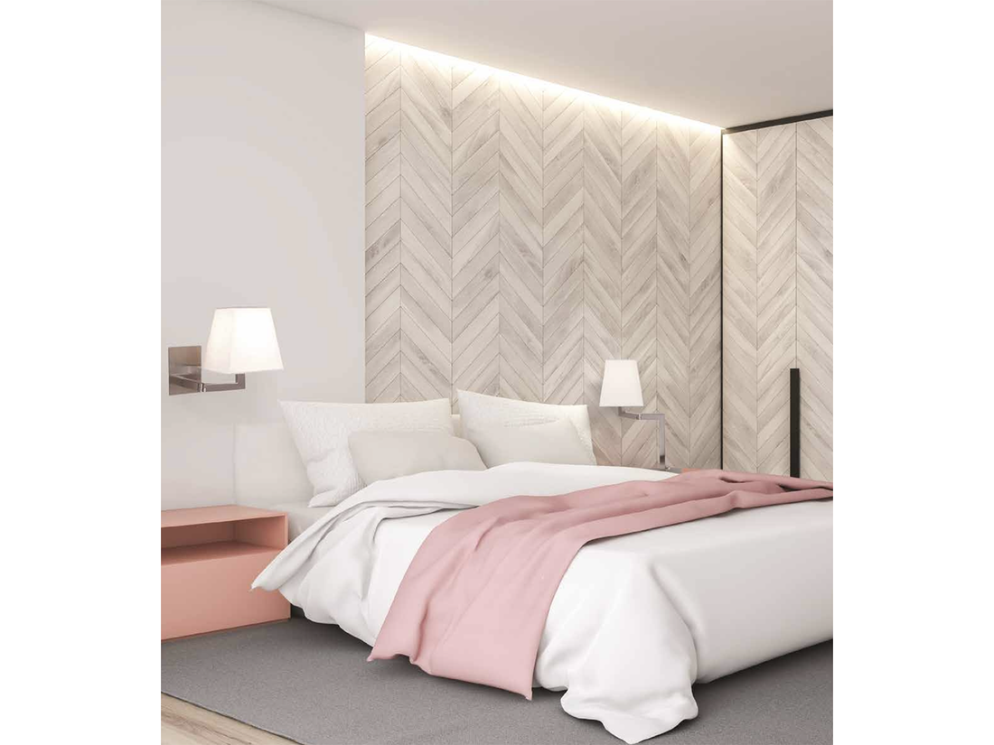 Nástěnné svítidlo chrom/béžové, 1xE27, 19cm