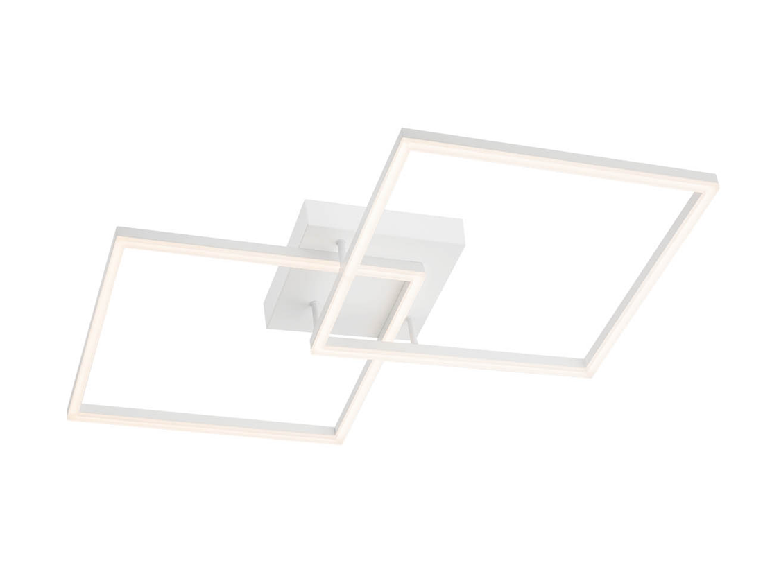 Stropní/nástěnné LED svítidlo Klee, matně bílé, 53W, 3000K, 71cm