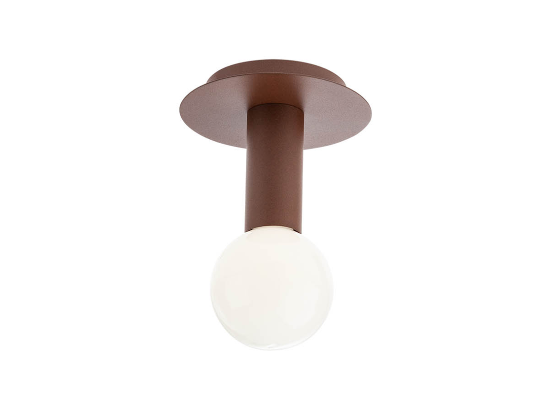 Stropní svítidlo Taj, corten, 1xE27, 12cm