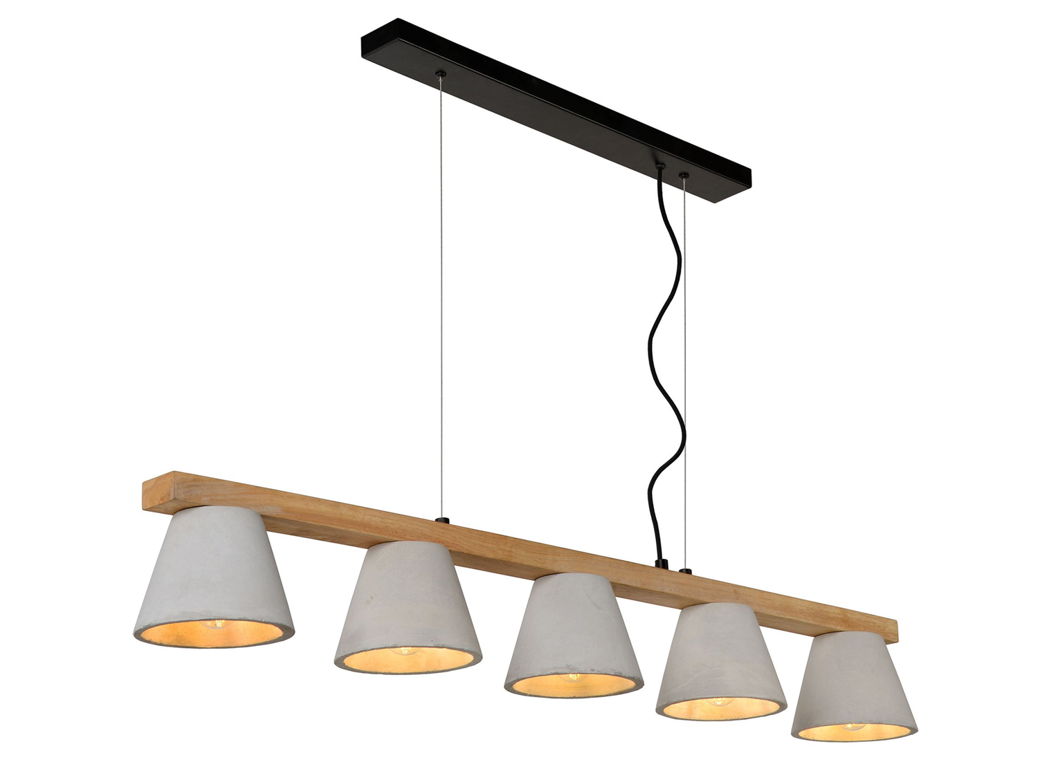 Závěsné svítidlo Possion, 5xE14, 110cm