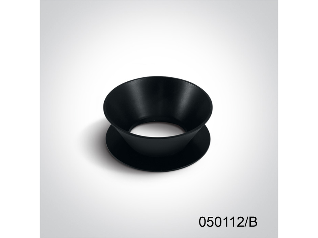 Dekorativní kroužek 050112/B, černý