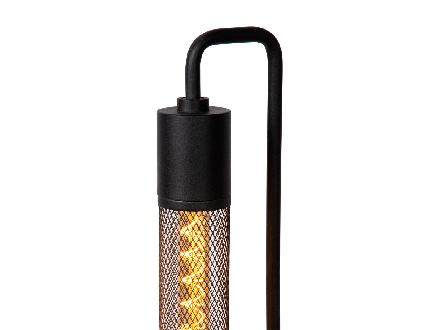 Stojací svítidlo Calixt černé, 2xE27, 130cm