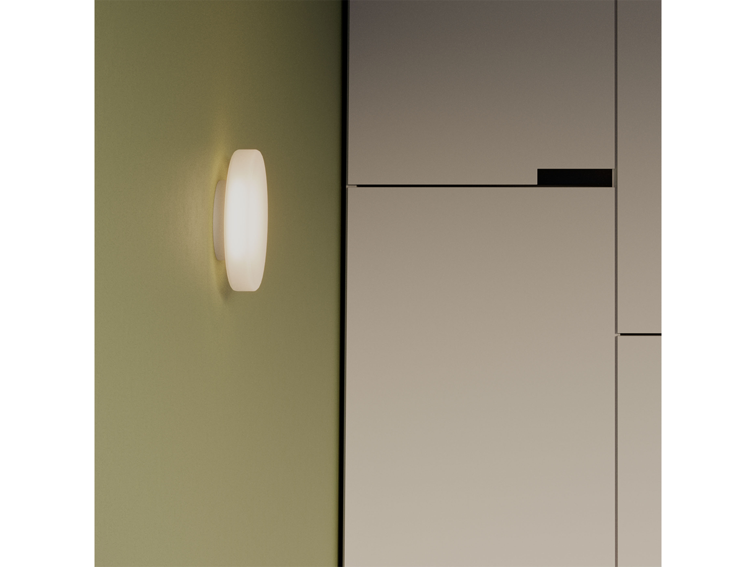 Stropní svítidlo Rondo, bílé, 1xE27, ø28,5cm