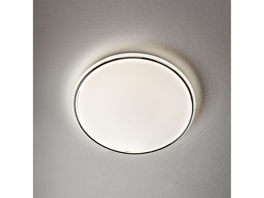 Stropní LED svítidlo Optic, bílé, 46W, 4000K, ø49,5cm