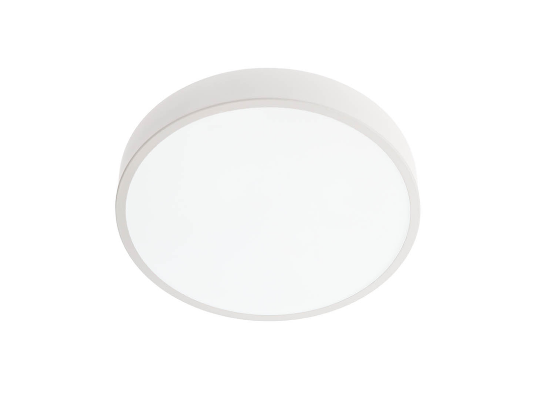 Stropní LED svítidlo Knob, bílé, 24W, 3000-6500K, ø30cm