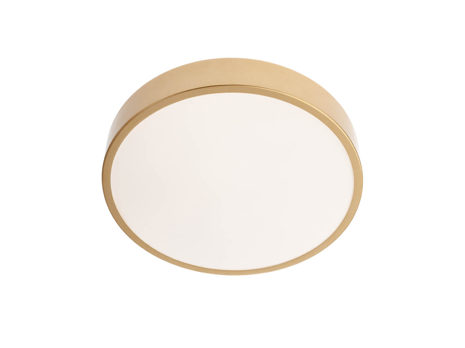 Stropní LED svítidlo Knob, zlaté, 24W, 3000-6500K, ø30cm