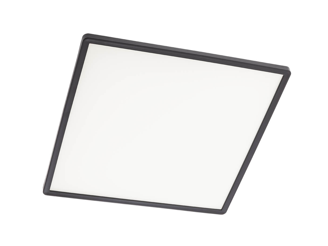 Stropní LED svítidlo Memo, matně černá, 24W, 4000K, 42cm