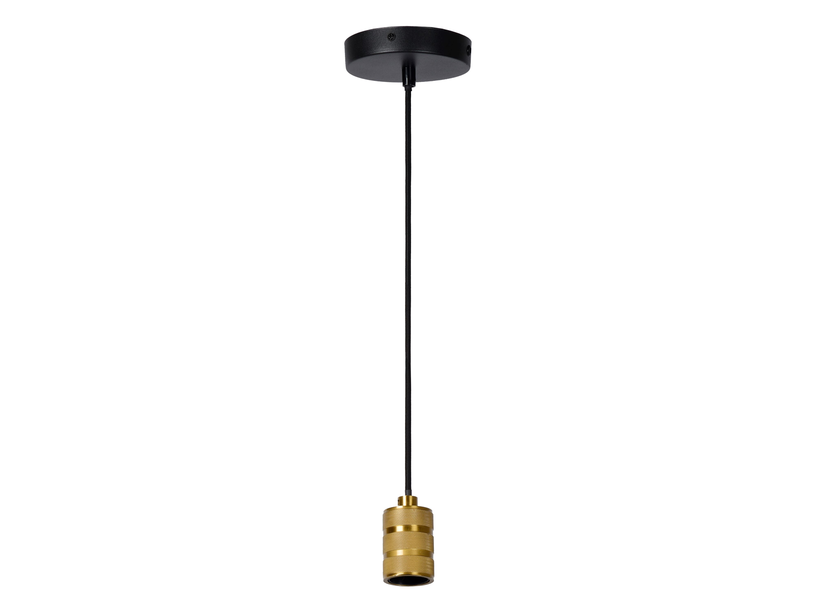 Závěsné svítidlo Jova, matně zlaté, E27, ø12cm