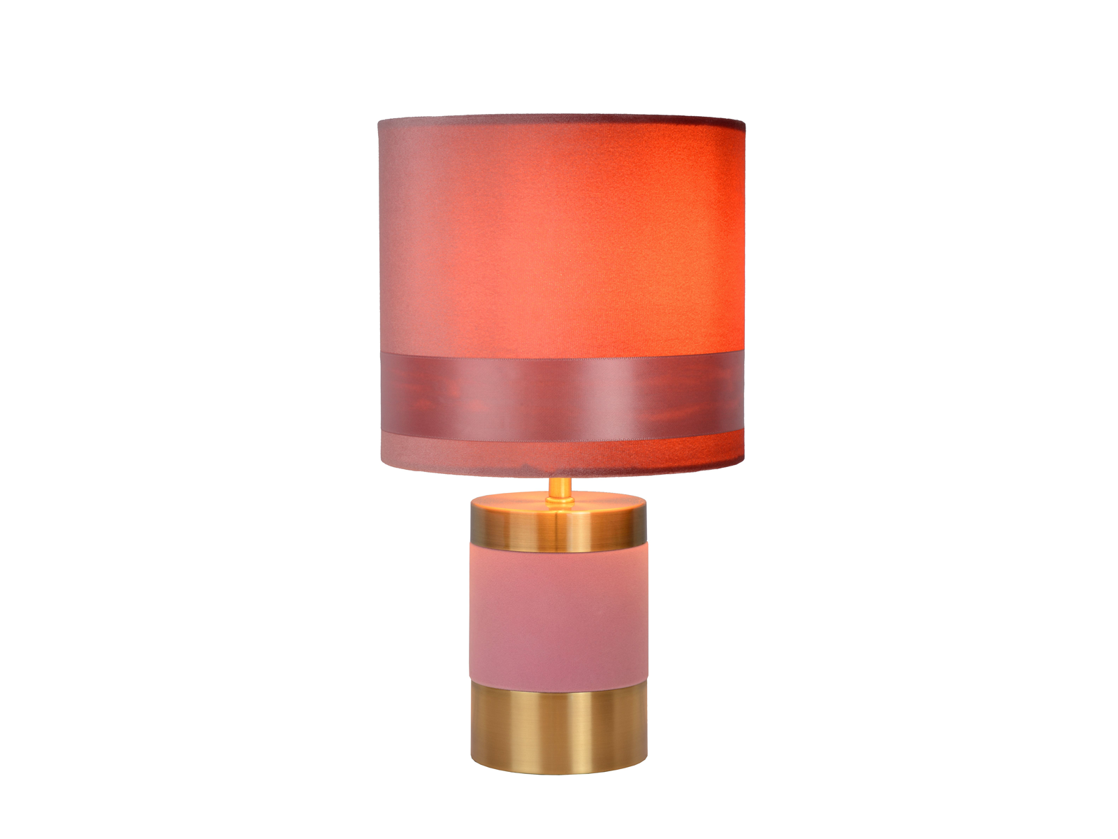 Stolní lampa Extravaganza Frizzle, růžová, E14, 32cm