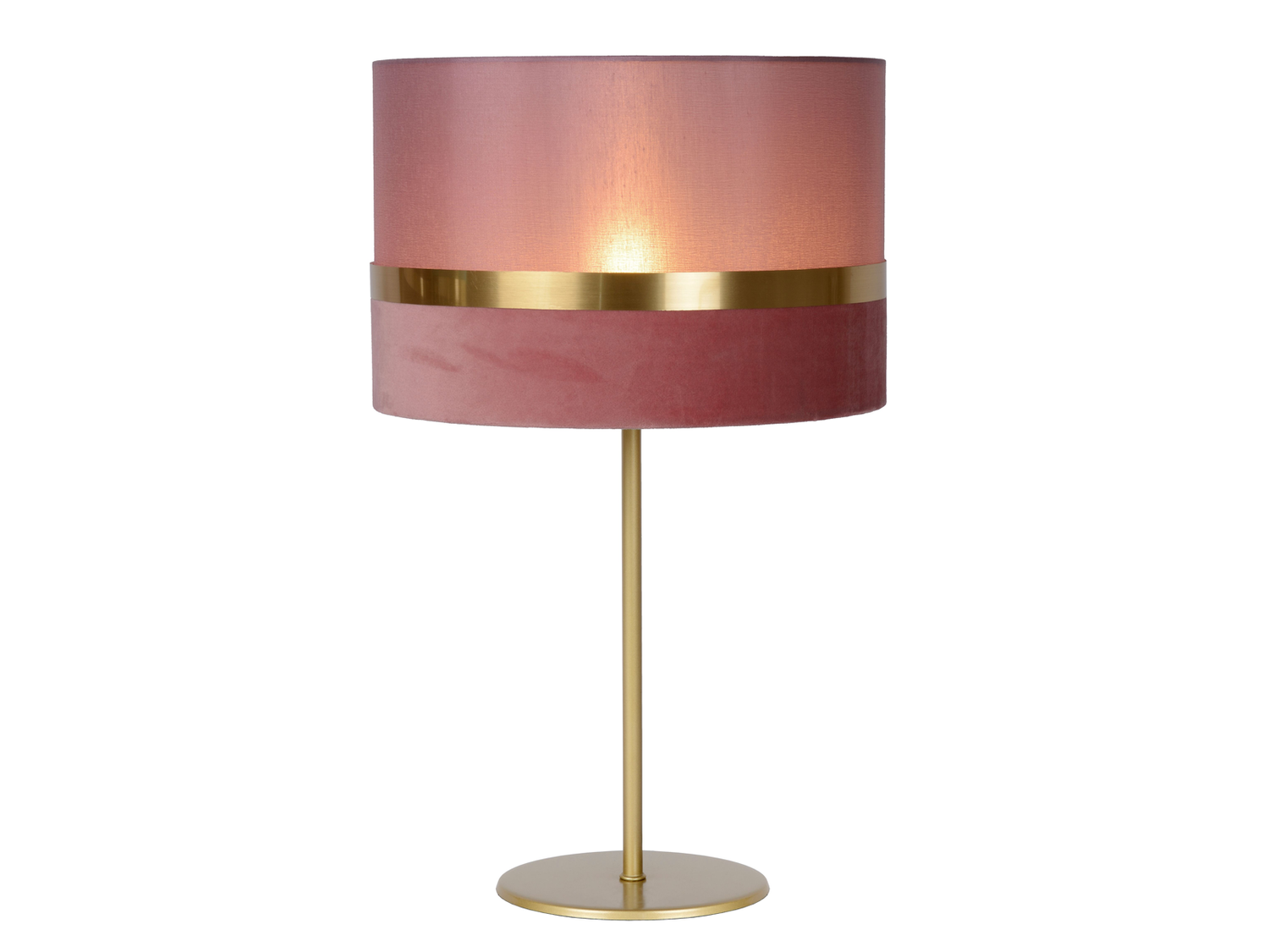 Stolní lampa Extravaganza Tusse, růžová, E14, 50cm