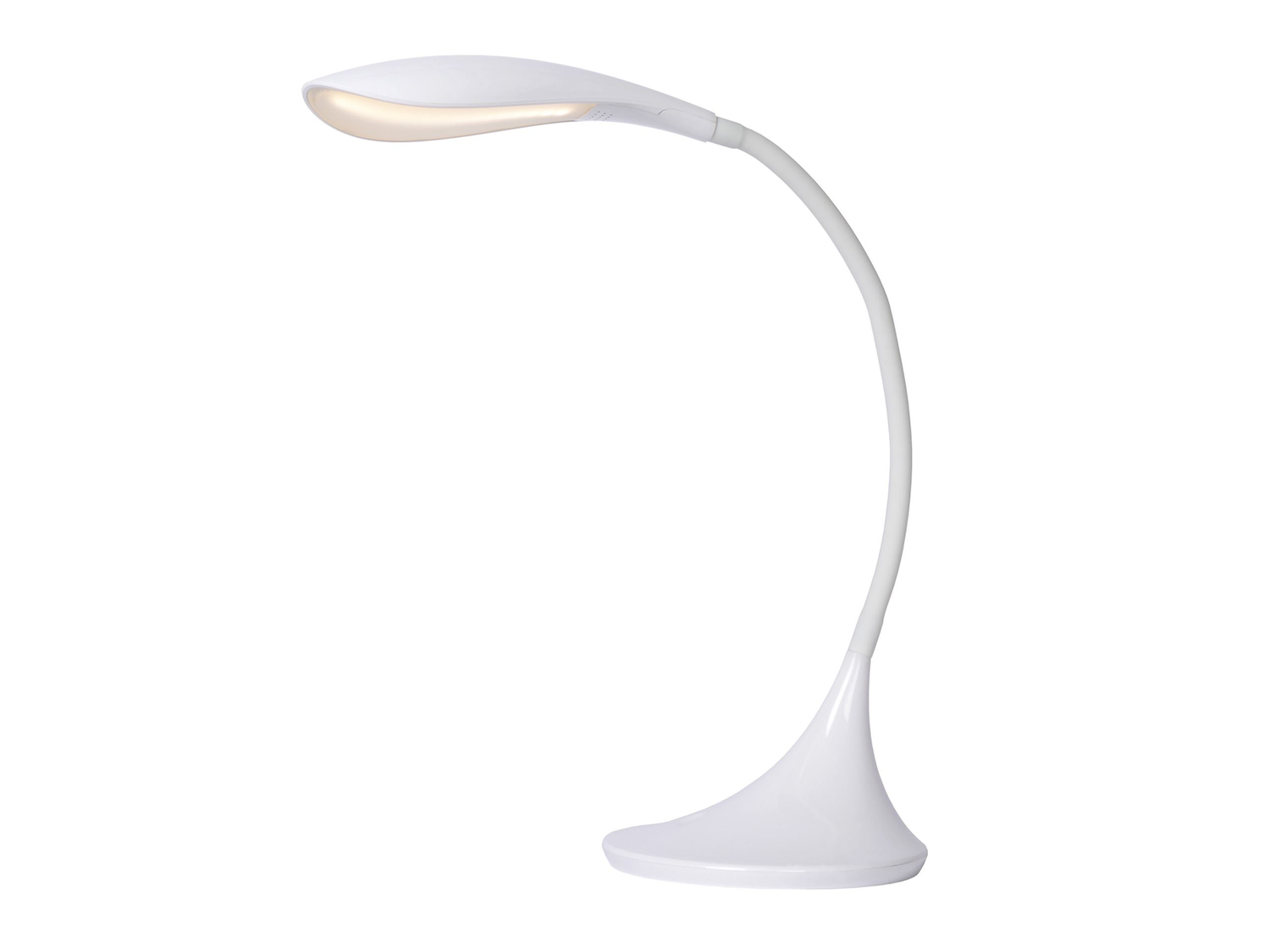 Stolní LED lampa Emil bílá, 4,5W, 3000K, 37,5cm