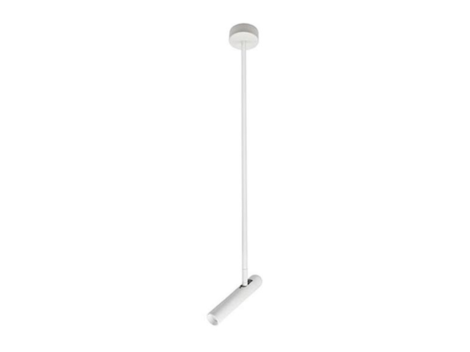 Závěsné LED svítidlo pískově bílé, 4,2W, 3000K, 57,5cm