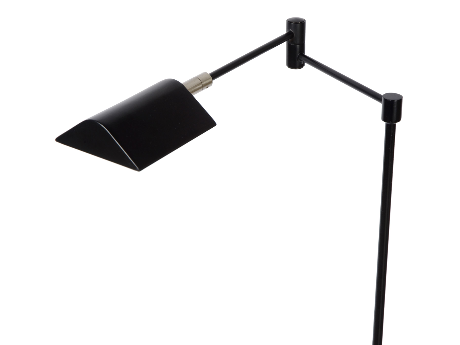 Stojací LED lampa Nuvola černá, 9W, 3000K, 126cm
