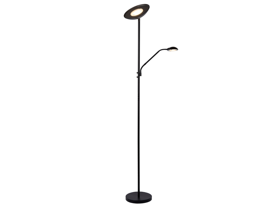 Stojací LED lampa Zenith černá, 20W, 4W, 3000K, 180cm