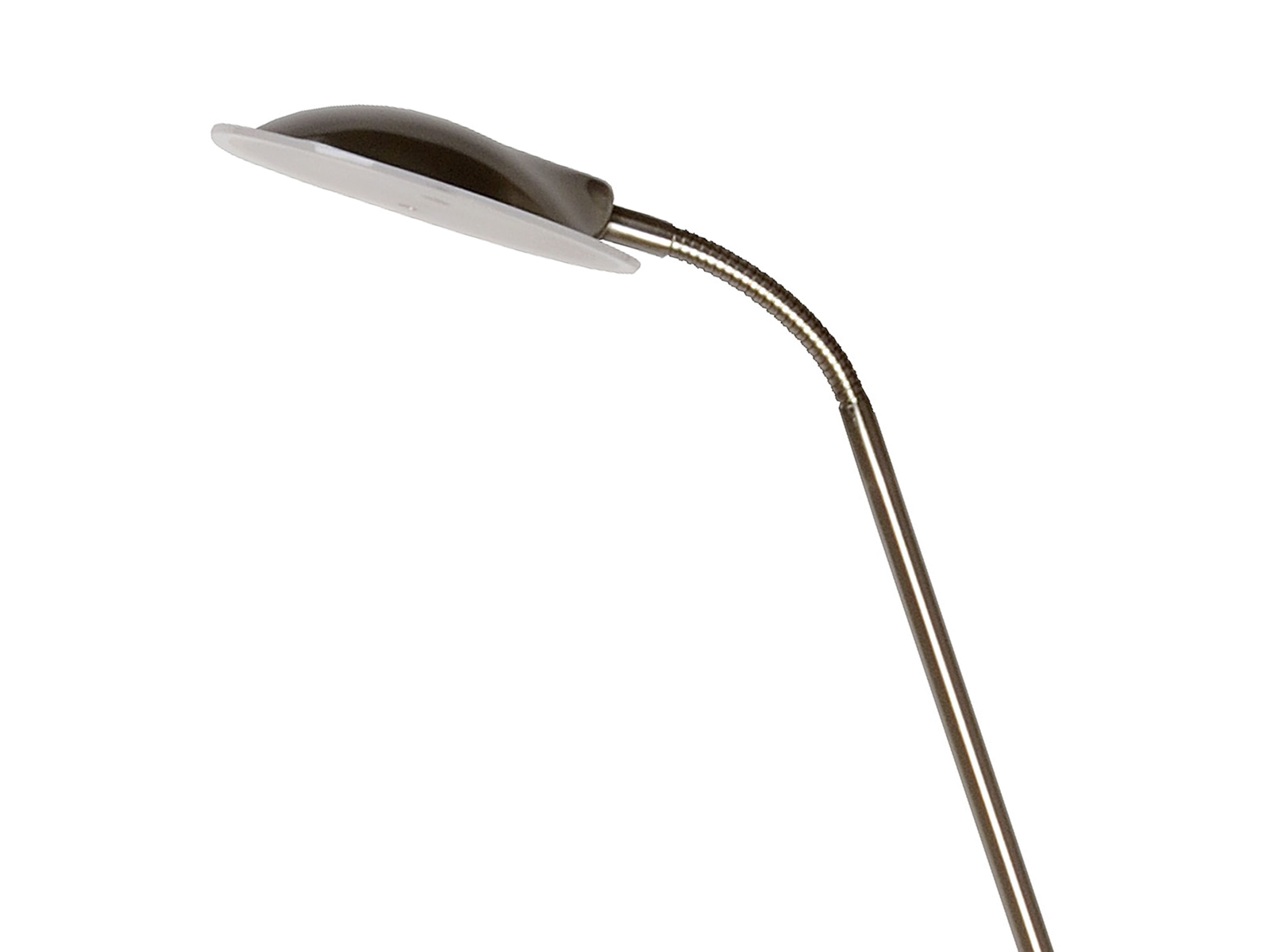 Stojací lampa Champion-LED saténový chrom, 20W, 4W, 3000K, 180cm