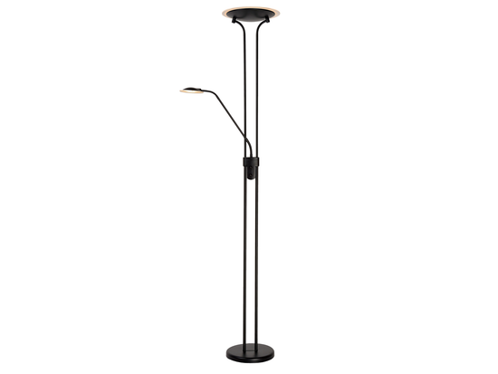 Stojací lampa Champion-LED černá, 20W, 4W, 3000K, 180cm