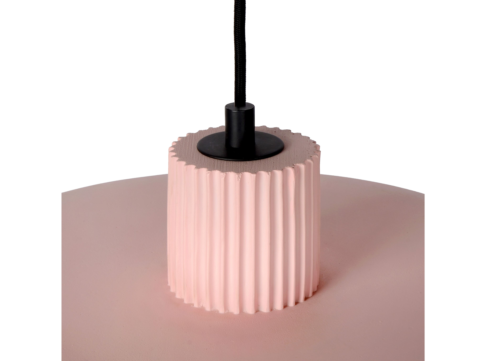 Závěsné svítidlo Ophelia, růžové, E27, ø20cm