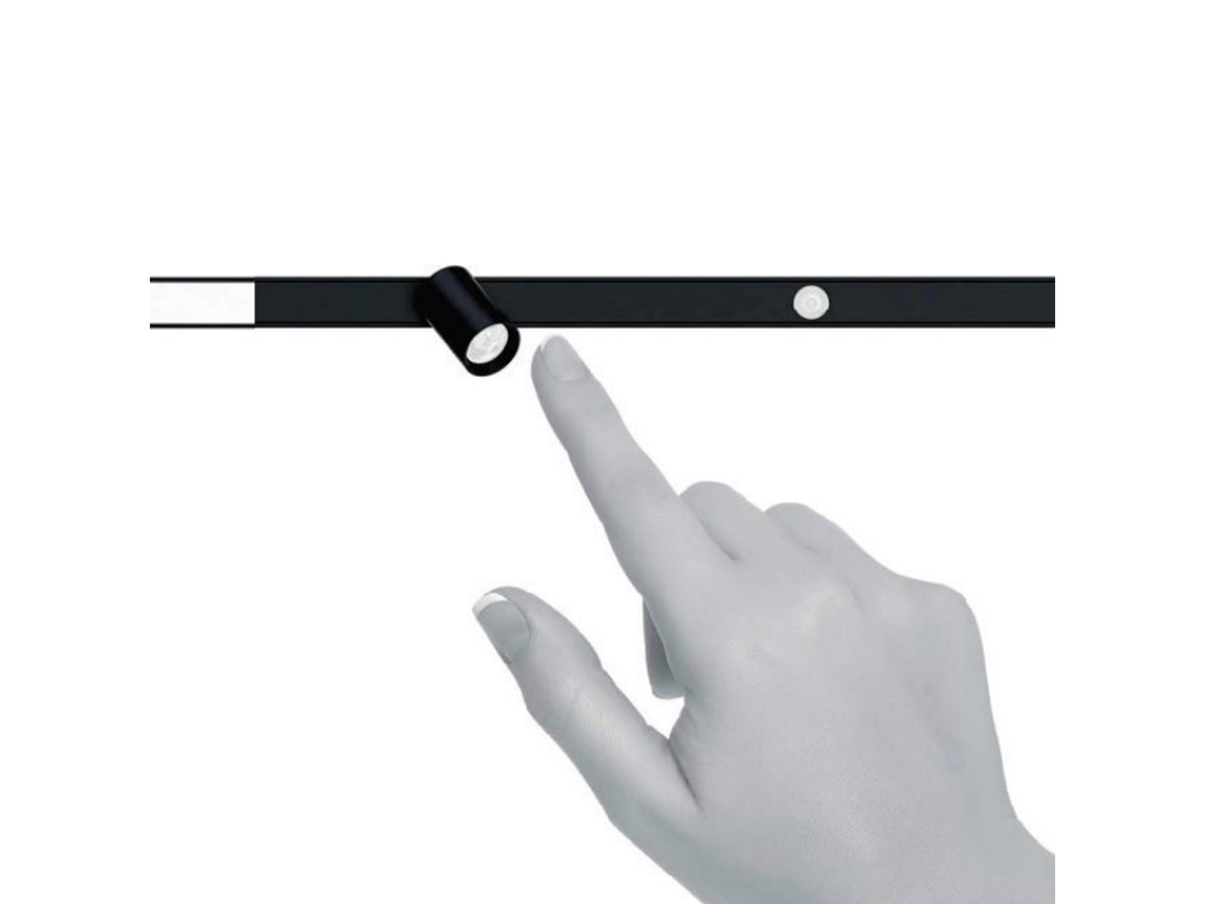 Magnetická dráha Mini Surface 24V černá, hliník, 110cm