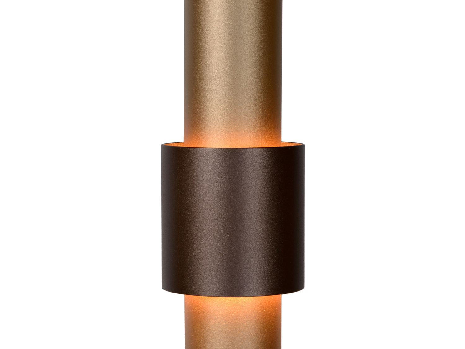 Závěsné LED svítidlo Margary kávové, 3x4W, 2700K, ø25cm