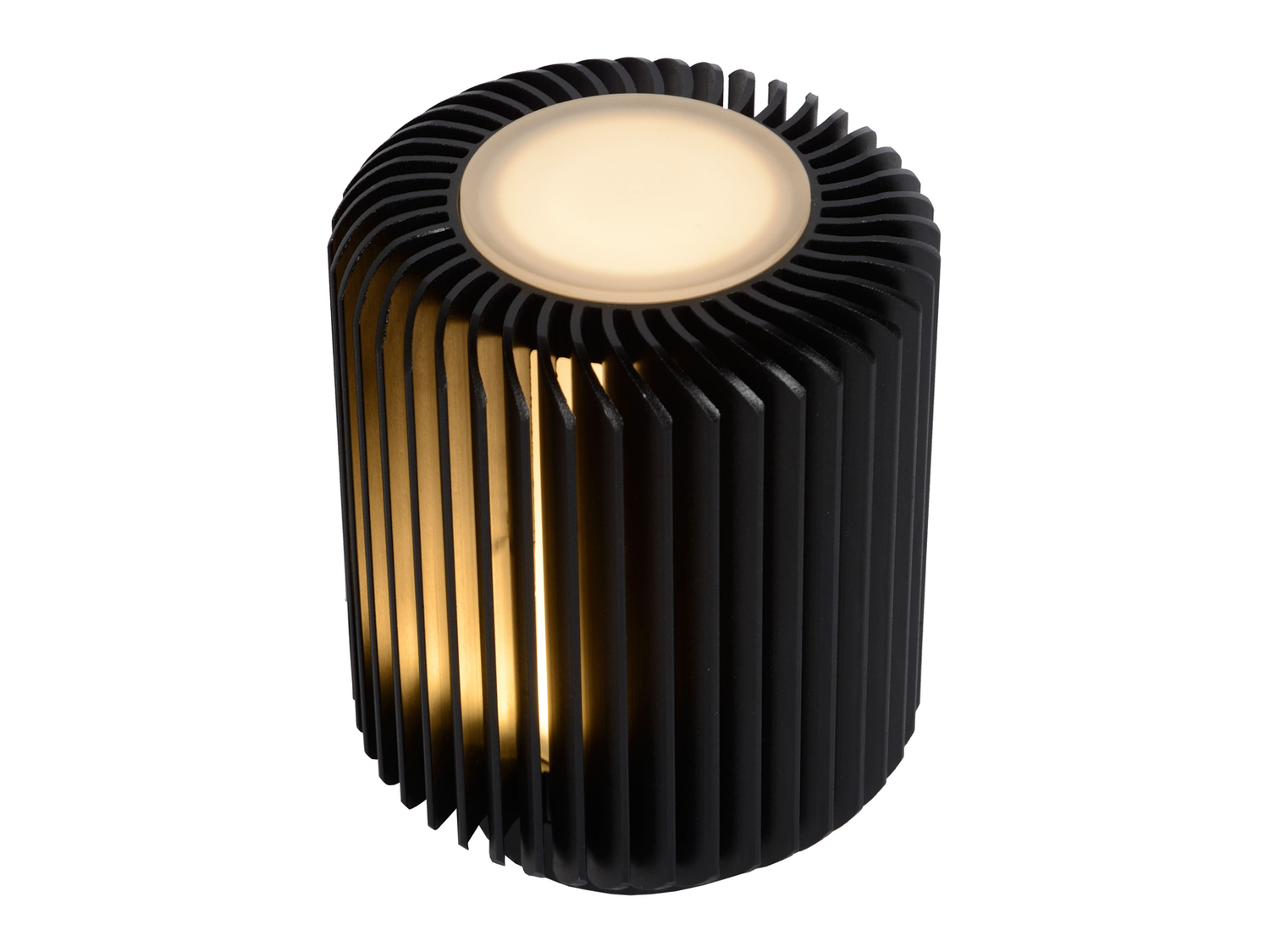 Stolní LED lampa Turbin černá, 5W, 3000K, 13,7cm