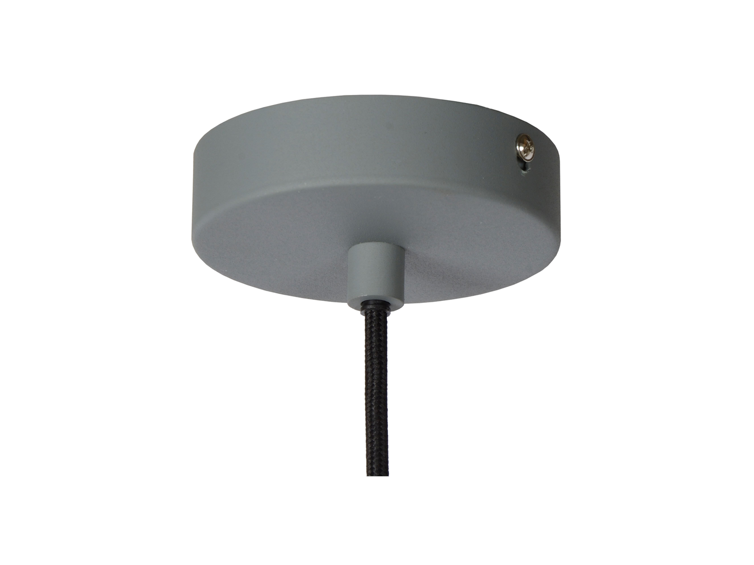 Závěsné svítidlo Rayco šedé, E27, ø45cm
