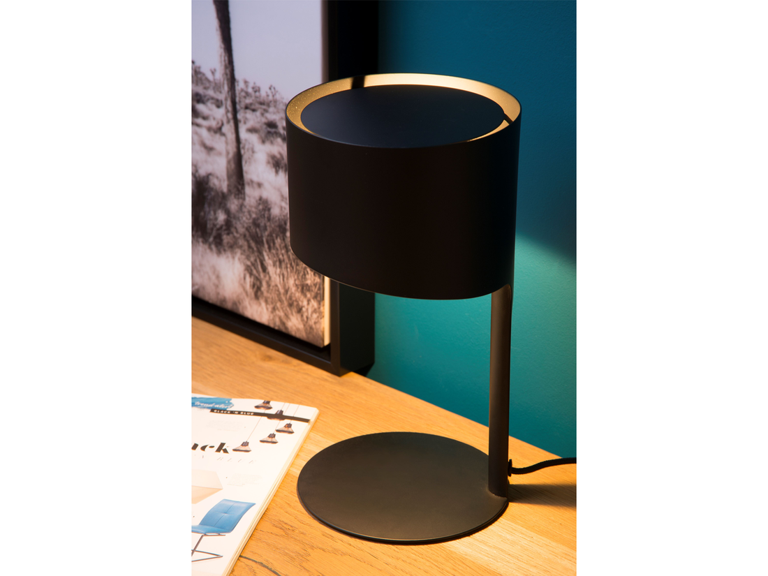 Stolní lampa Knulle, černá, E14, 28,5cm