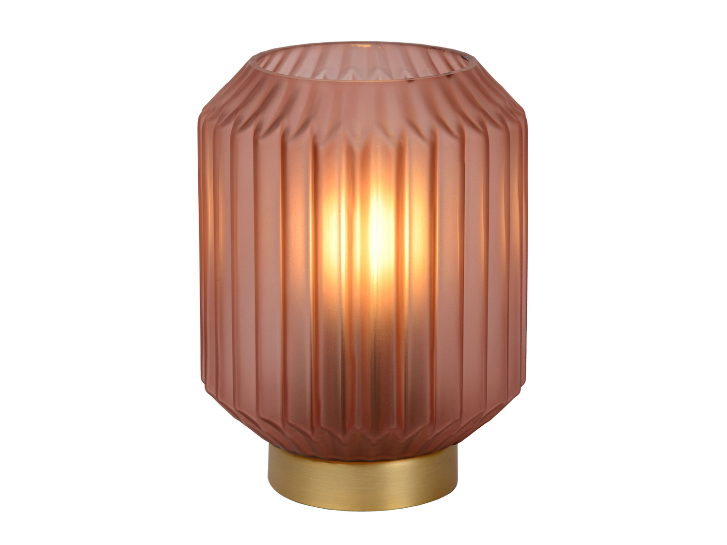 Stolní lampa Sueno, růžový, E14, 17cm