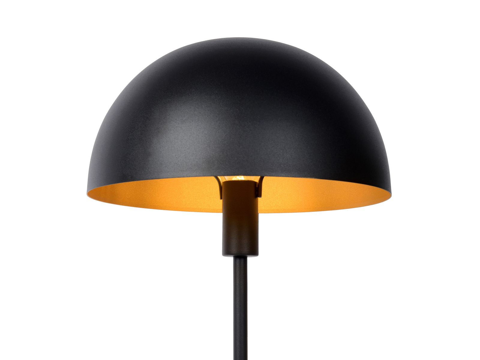 Stolní lampa Siemon, černá, E14, 40cm