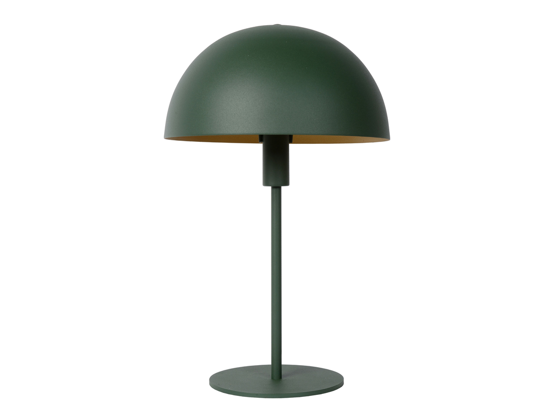 Stolní lampa Siemon, zelená, E14, 40cm