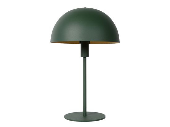 Stolní lampa Siemon, zelená, E14, 40cm