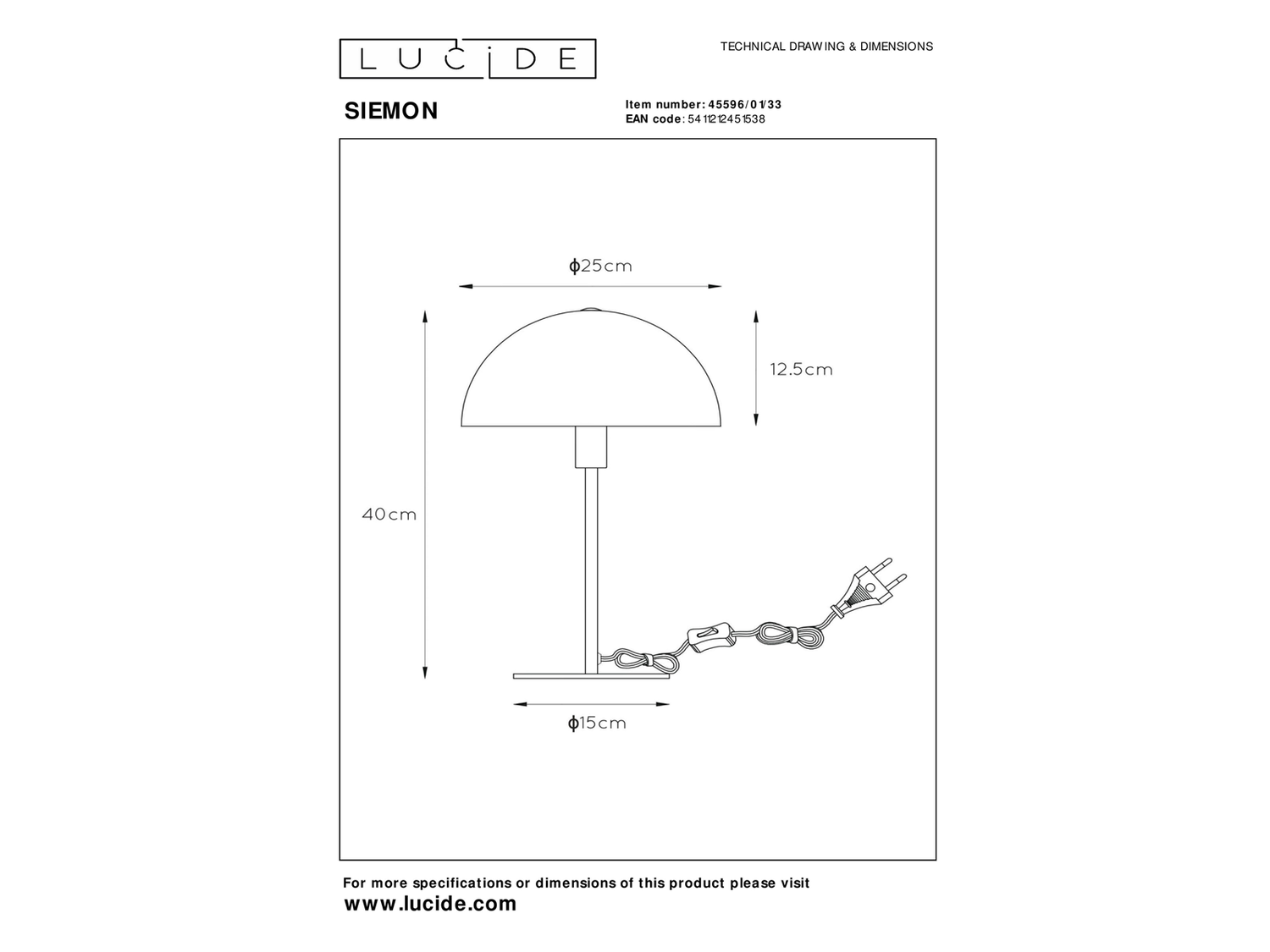 Stolní lampa Siemon, zelená, E14, 40cm