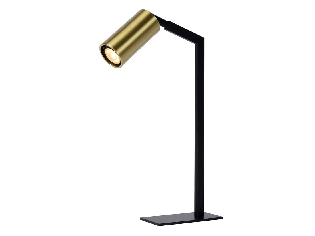 Stolní lampa Sybil, černá, GU10, 43,5-57,5cm