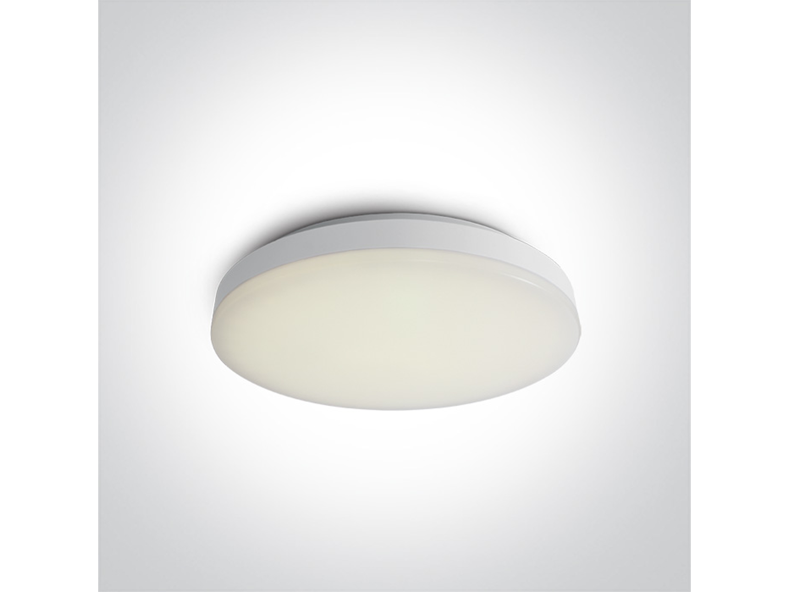 Stropní LED svítidlo, bílé, 25W, 3000K, ø33cm, IP20