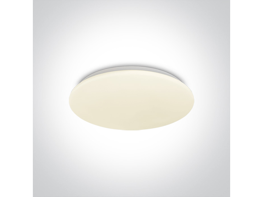 Stropní LED svítidlo, bílé, 30W, 3000K, ø44cm, IP20