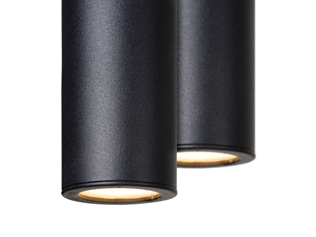 Závěsné LED svítidlo Lorenz černé, 6x4W, 3000K, 120cm