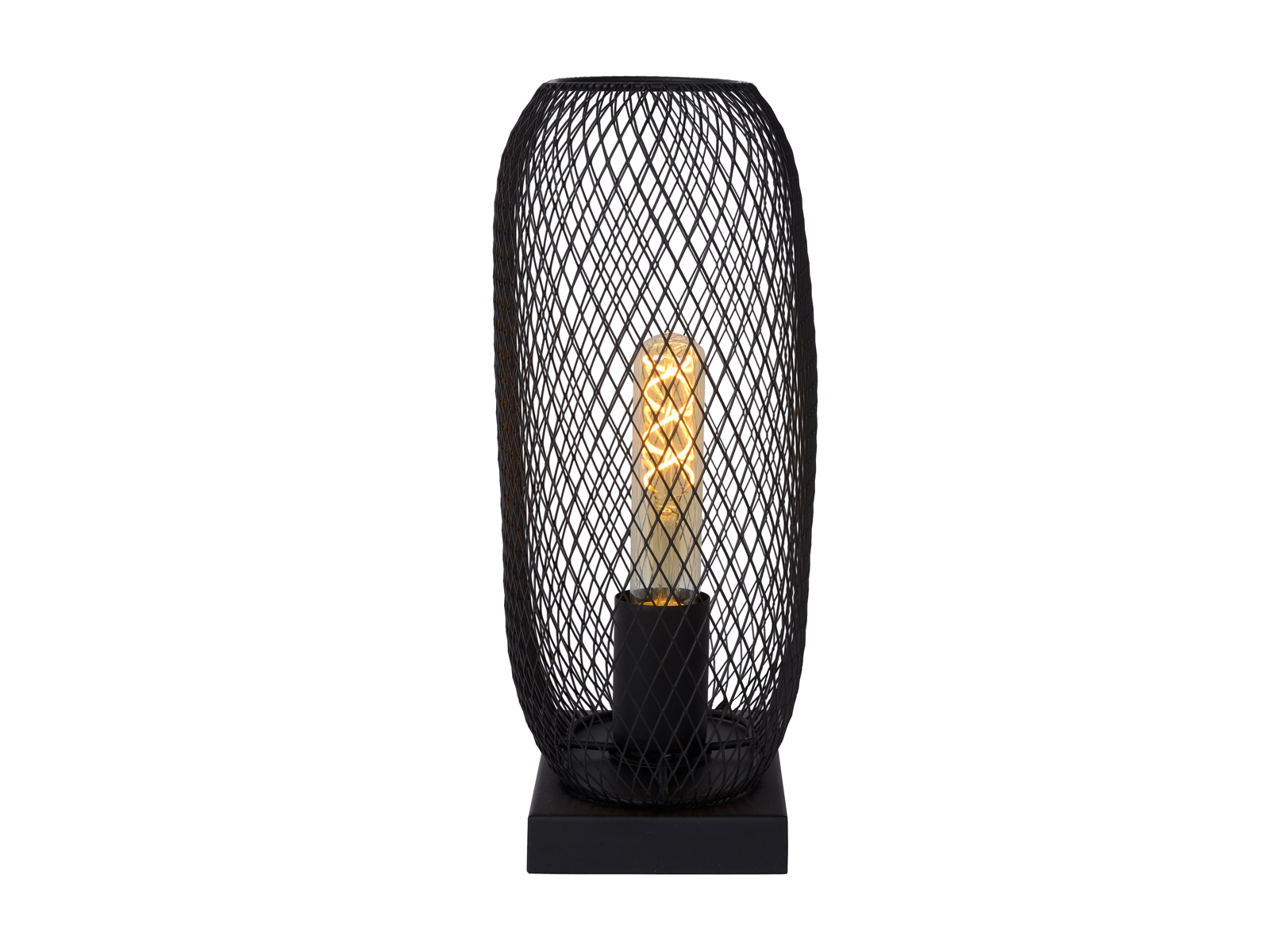 Stolní lampa Mesh černá, E27, 33,5cm