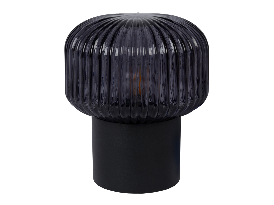 Stolní lampa Jany, černá, E14, ø16cm