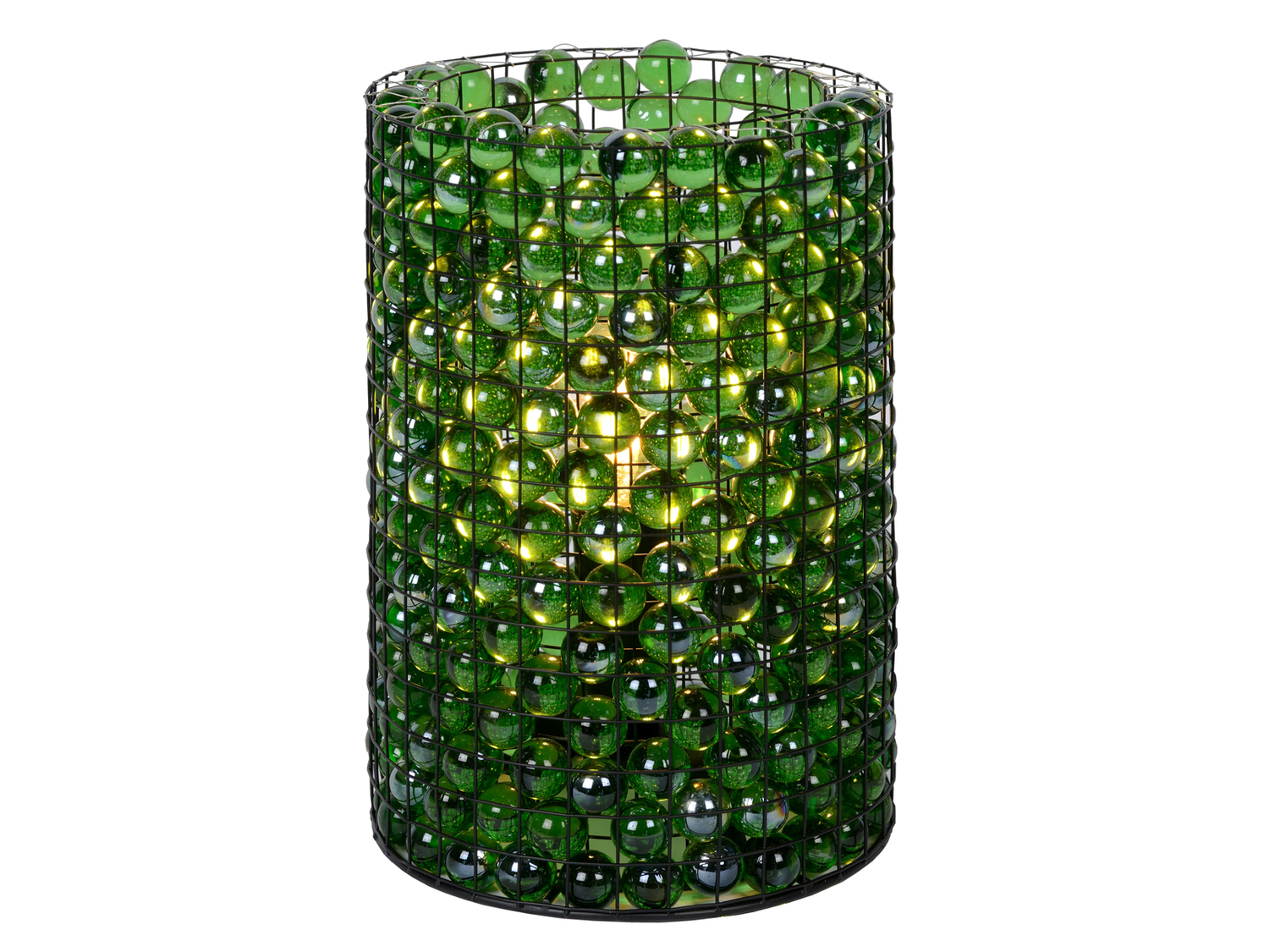 Stolní lampa Extravaganza Marbelous, zelená, E14, 21cm