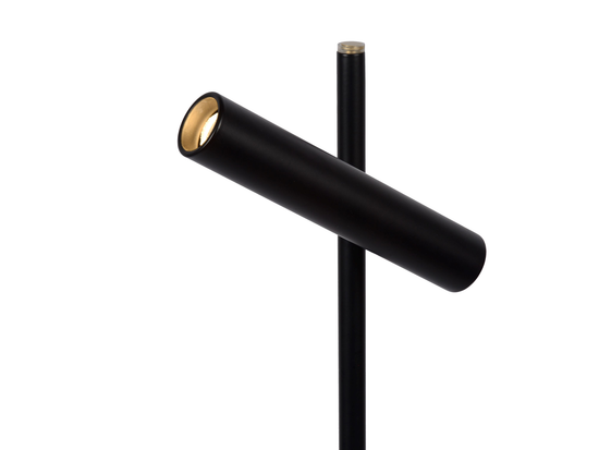 Stojací LED lampa Philon černá, 4,5W, 3000K, 140cm