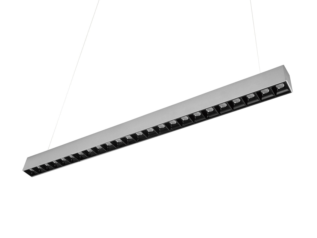 Závěsné LED svítidlo Sigma XXL, šedé, 57W, 3000K, 143,5cm