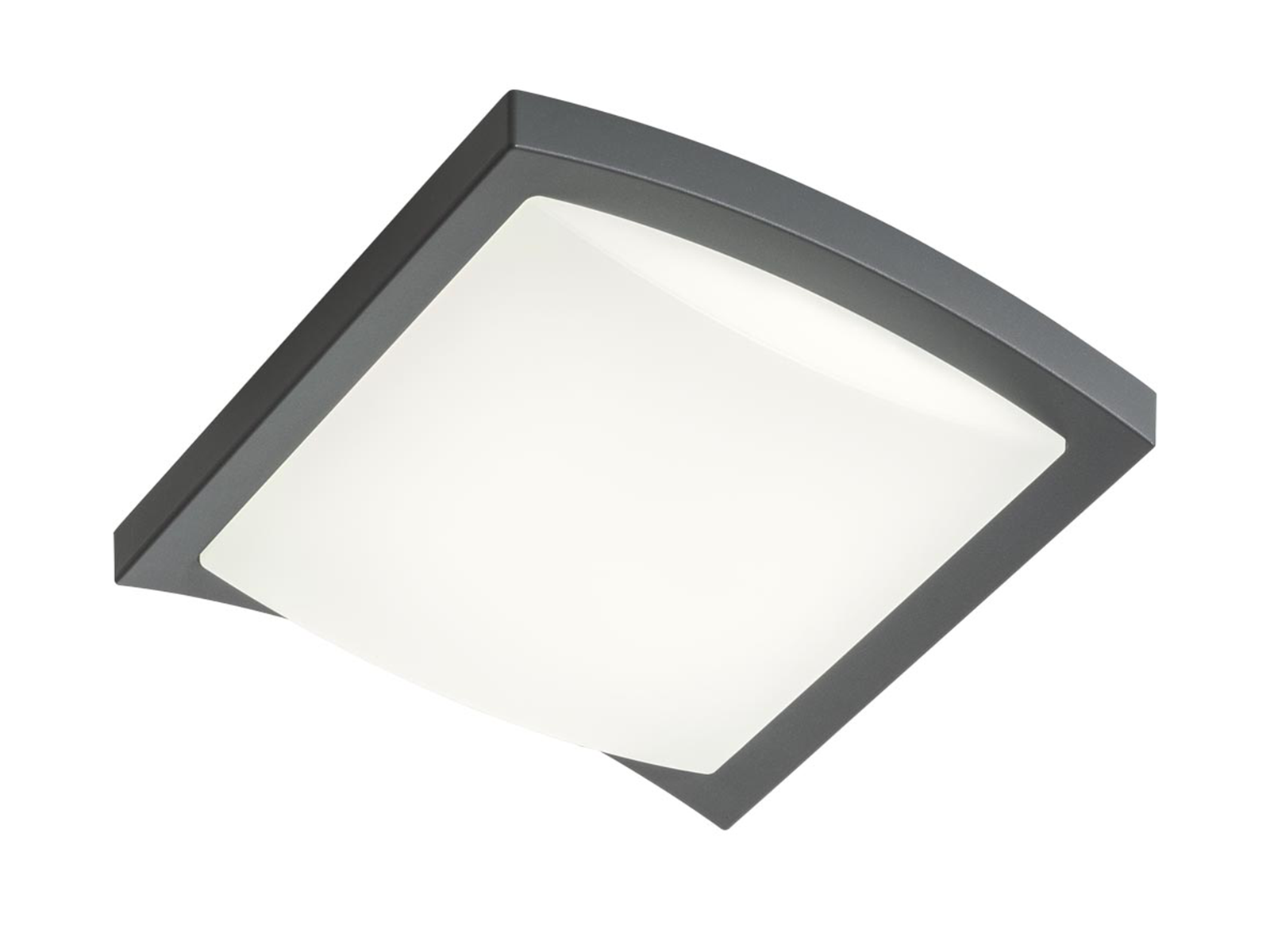 Stropní LED svítidlo Tallin tmavě šedé, 22W, 3000K, 24,5cm