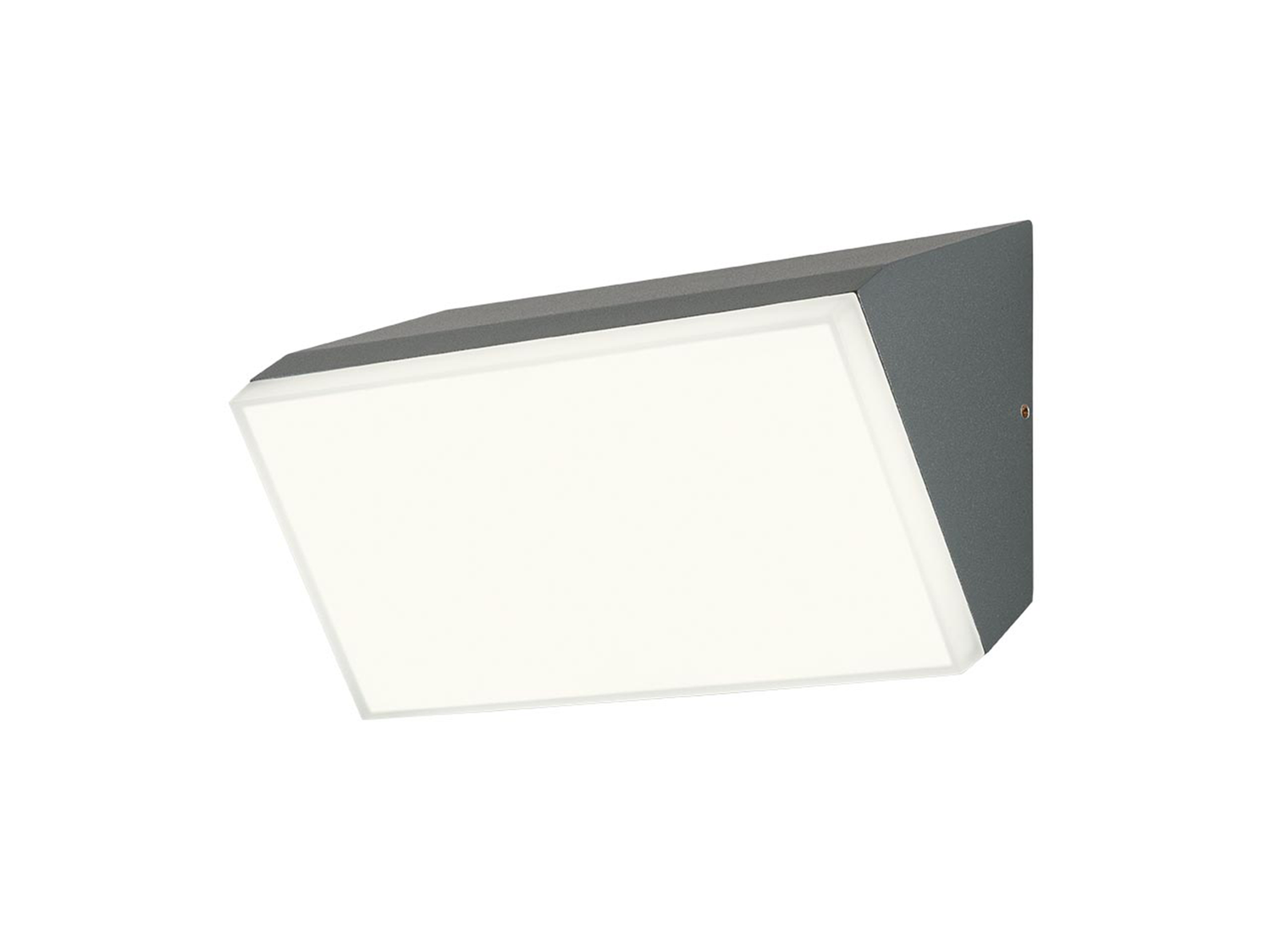 Nástěnné LED svítidlo Tokyo tmavě šedé, 12W, 4000K, 18cm