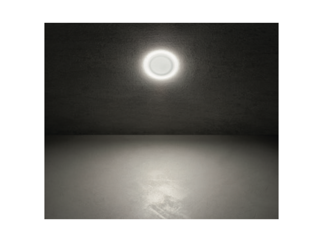 Nástěnné LED svítidlo XPI bílé, 3W, 3000K, ø5cm