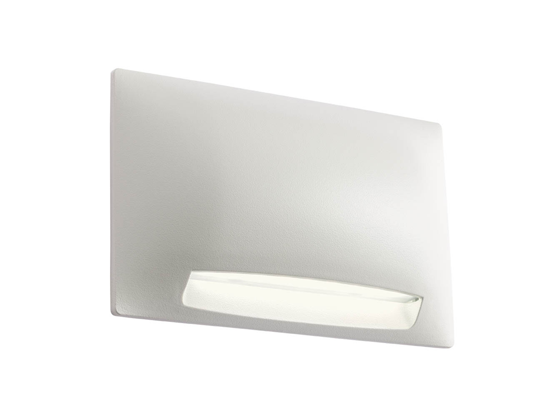 Nástěnné LED svítidlo Slot matně bílé, 5W, 3000K, 13,5cm
