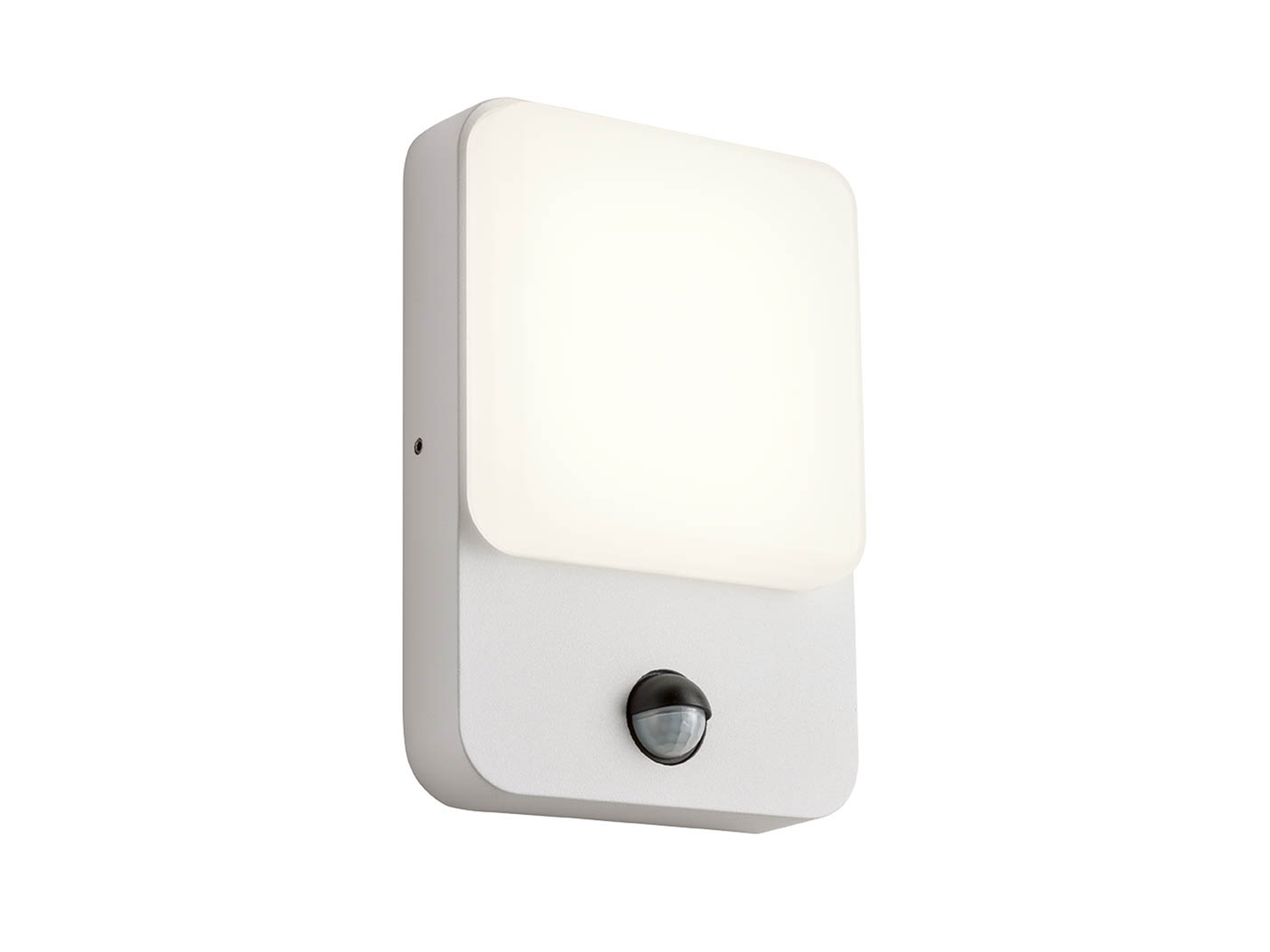 Nástěnné LED svítidlo Colin se senzorem pohybu, matně bílé, 9W, 3000K, 20,6cm