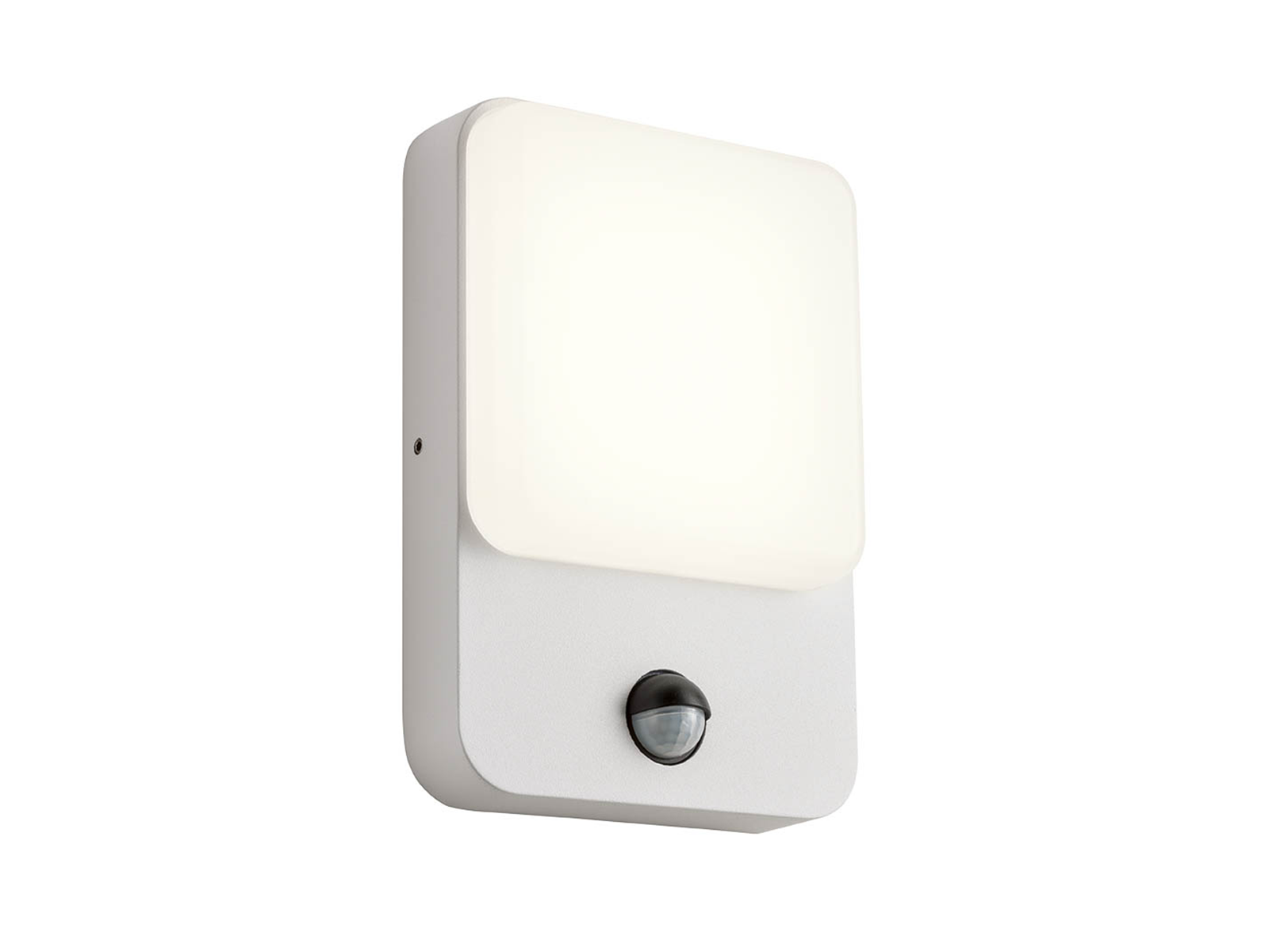 Nástěnné LED svítidlo Colin se senzorem pohybu, matně bílé, 9W, 3000K, 20,6cm
