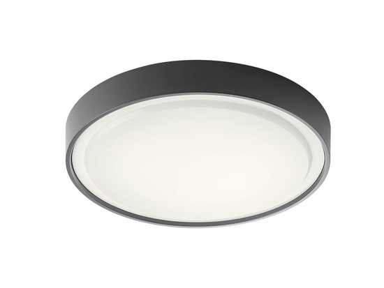Stropní LED svítidlo Ponza tmavě šedé, 17,5W, 3000K, ø30cm