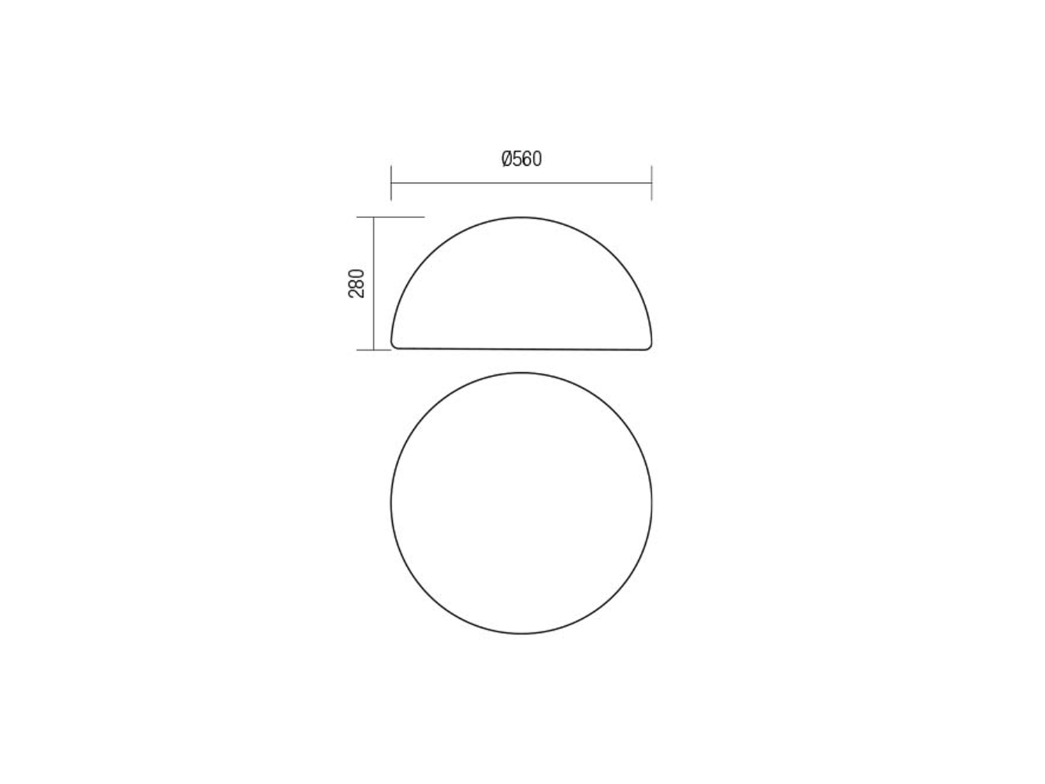 Dekorativní LED svítidlo Blob opal, 3W, RGB, ø56cm